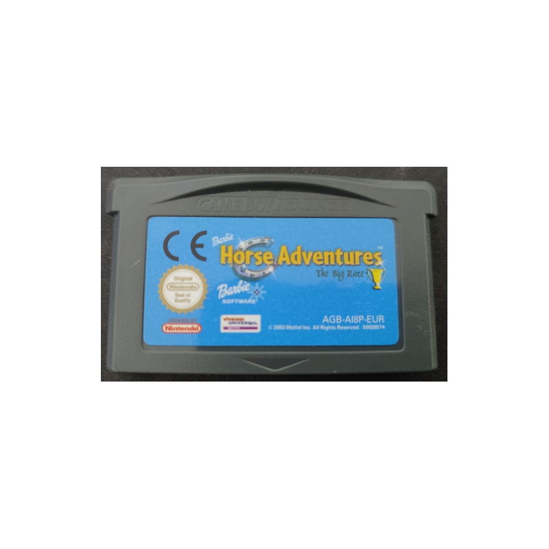 Jeux Game Boy Advance : Barbie Horse Adventure - Loose - Occasion