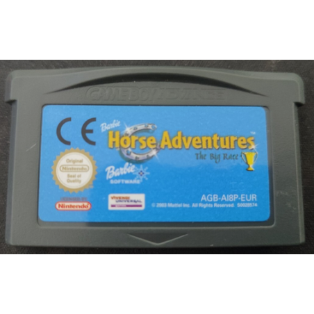 Jeux Game Boy Advance : Barbie Horse Adventure - Loose - Occasion
