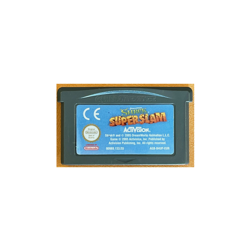Jeux Game Boy Advance : Shrek super Slam- Loose - Occasion