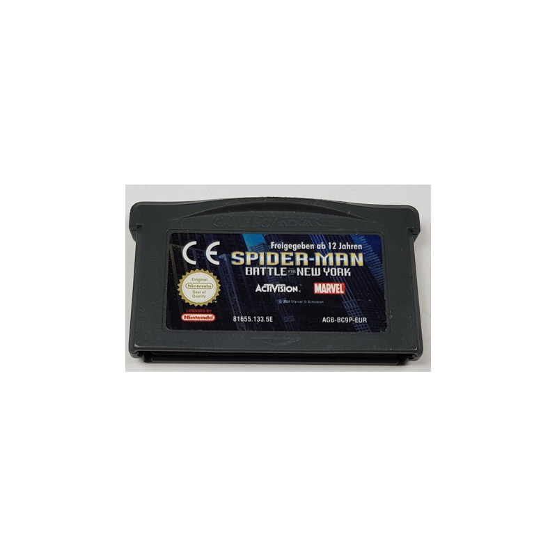 Jeux Game Boy Advance : Spider- Man Battle for New-York - Loose - Occasion