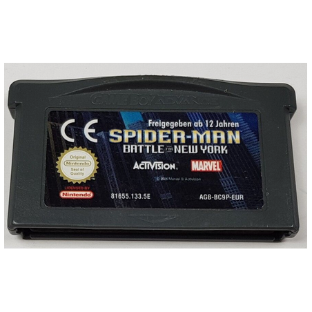 Jeux Game Boy Advance : Spider- Man Battle for New-York - Loose - Occasion