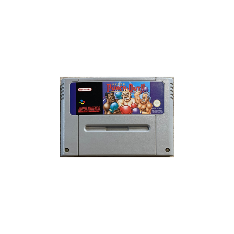 Jeux Super-Nintendo : Super Punch Out - Loose - Occasion