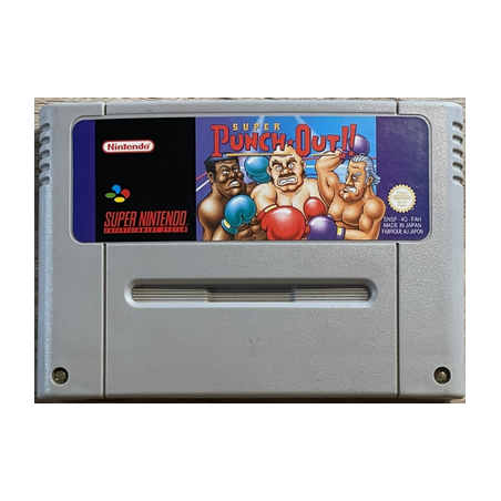 Jeux Super-Nintendo : Super Punch Out - Loose - Occasion