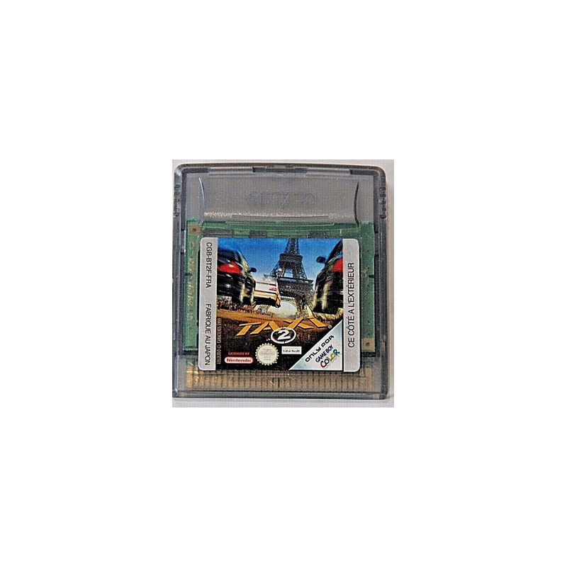 Jeux Game Boy Color : Taxi 2  - Loose - Occasion