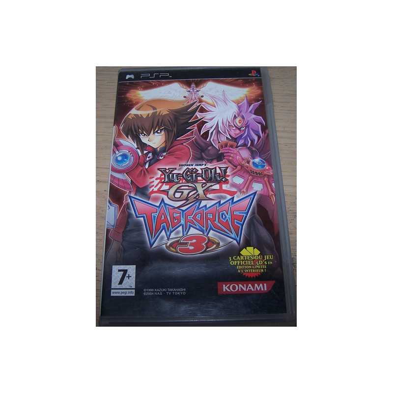 Jeux PSP : Yu-Gi-Oh! GX Tag Force 3- Occasion