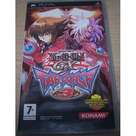 Jeux PSP : Yu-Gi-Oh! GX Tag Force 3- Occasion