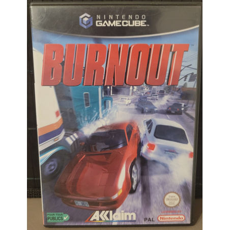 Jeux GameCube : Burnout  - Occasion