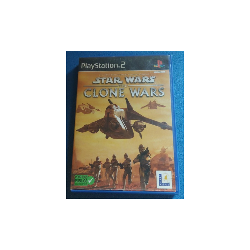 Jeux PS2 : Star Wars: The Clone Wars - Occasion