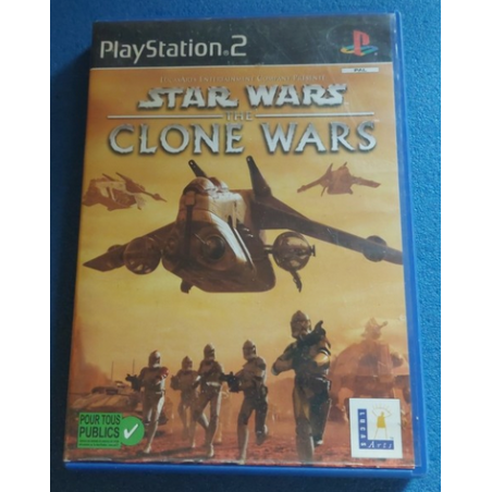 Jeux PS2 : Star Wars: The Clone Wars - Occasion