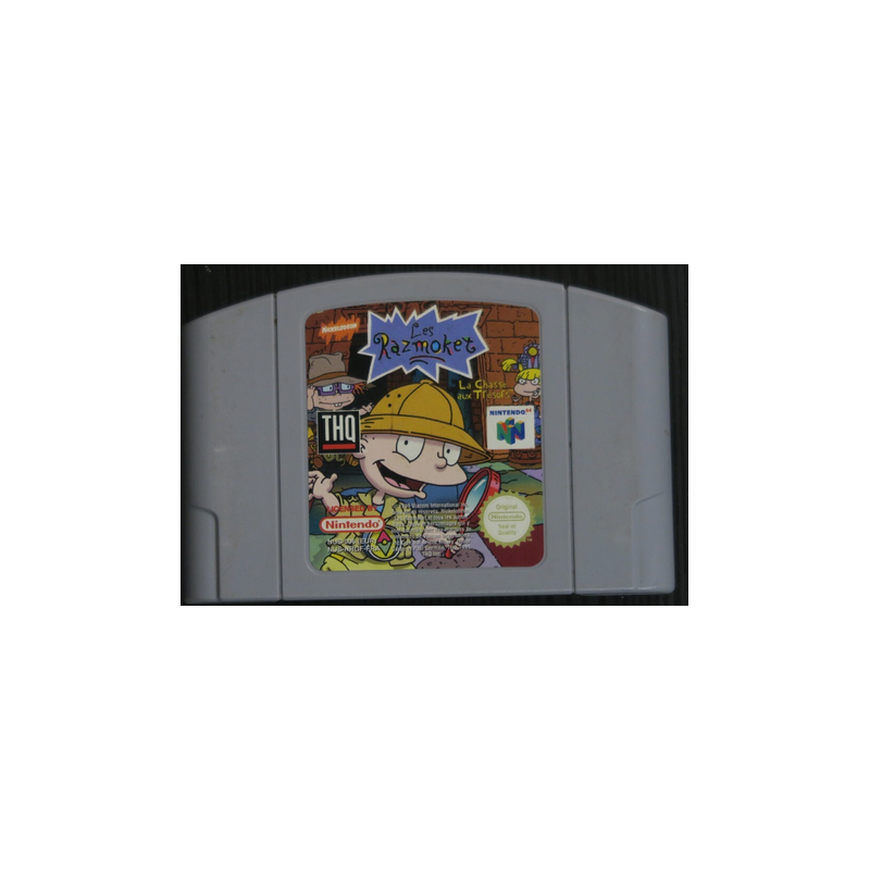 Jeux Nintendo 64 : Les Razmoket (Loose) - Occasion