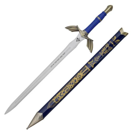 Épée ornementale – Inspirée de l’épée de Link – Master Sword