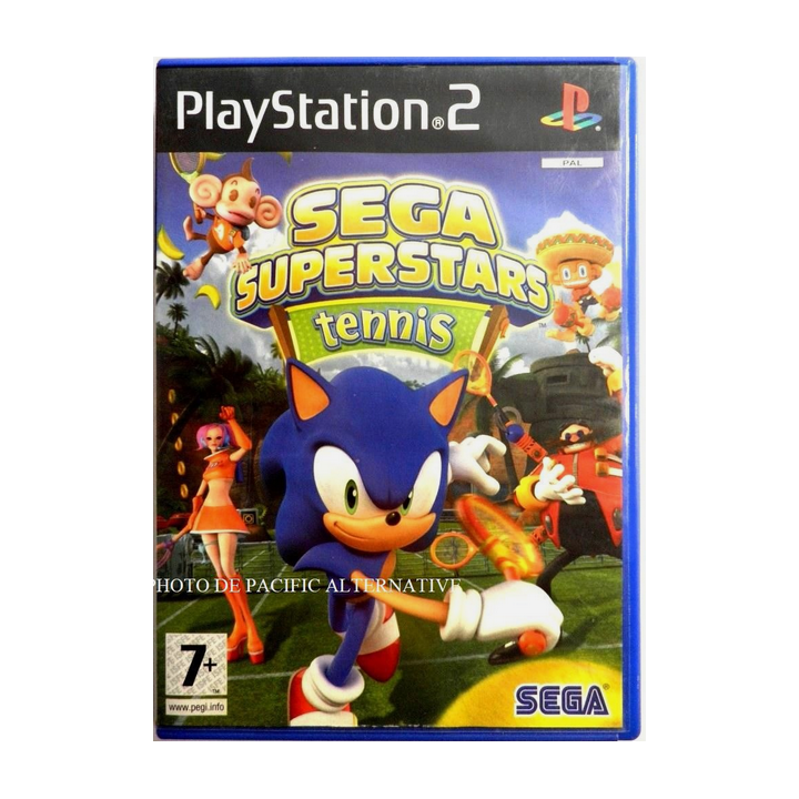 jeux ps2 - sonic superstars tennis - occasion | Ordiland