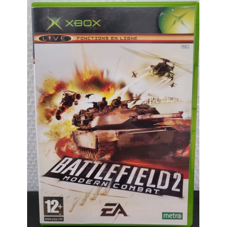 Jeux Xbox  : Battlefield 2 moderne combat  - Occasion