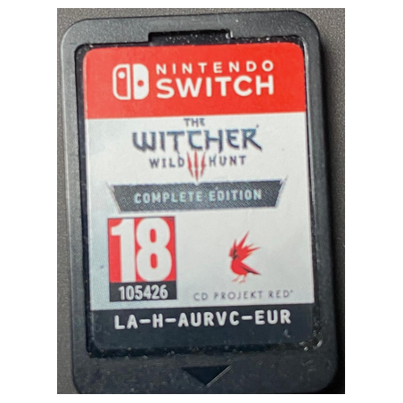 Jeux Nintendo Switch : The Witcher 3 Wild Hunt Complete édition (Loose)  - Occasion