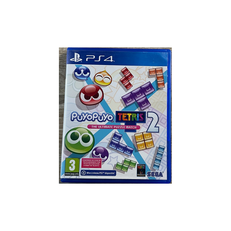 Jeux PS4 : Puypuyo/Tetris the ultimate puzzle match 2  - Occasion