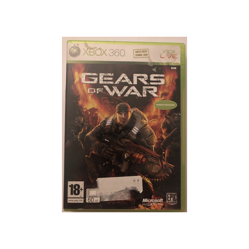 jeux xbox 360 - Gears of War - occasion