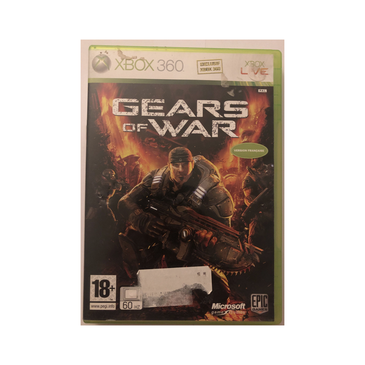 jeux xbox 360 - Gears of War - occasion | Ordiland