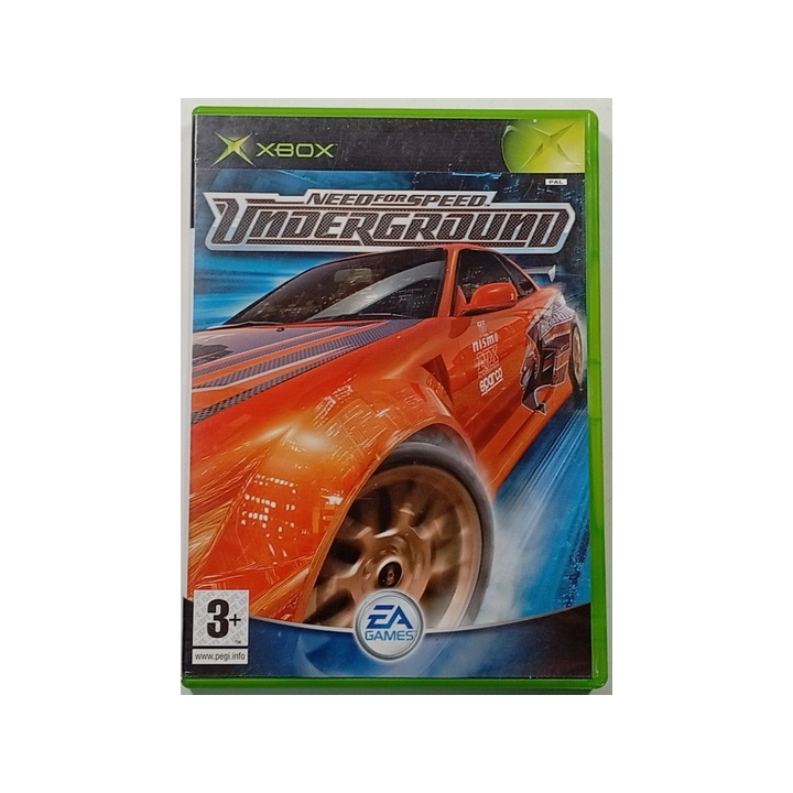Need for Speed Underground Xbox d'occasion | Ordiland Mulhouse