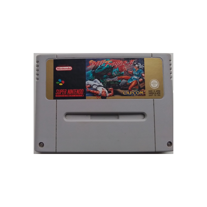 Jeux Super-Nintendo: Street Fighter II (loose)- occasion