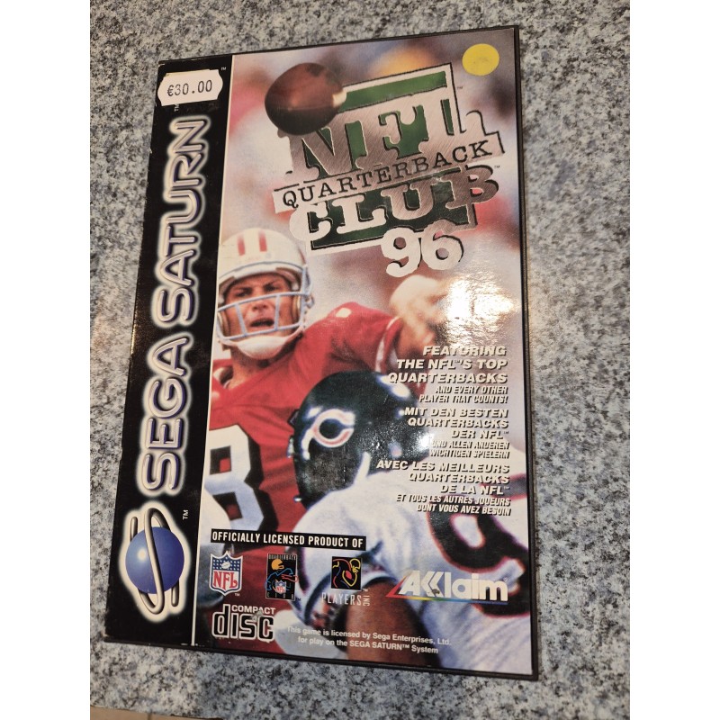 Jeux Saturn : NFL Quaterback Club 96 - Occasion