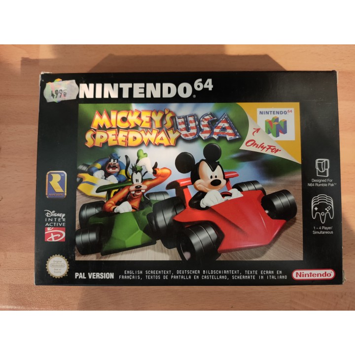 Jeux Nintendo 64 : Mickey's Speedway USA - Neuf | Ordiland