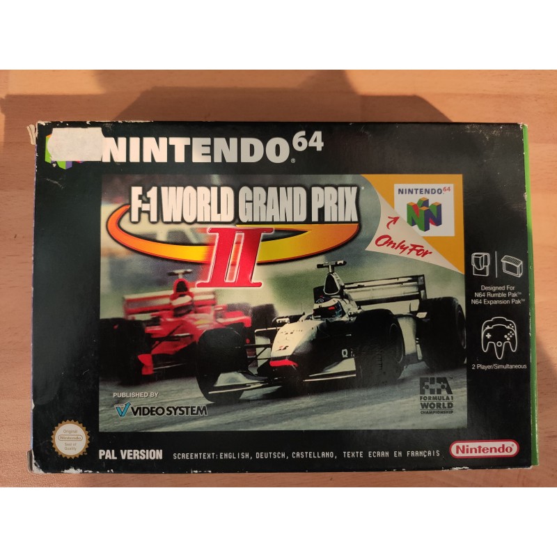 Jeux Nintendo 64 : F-1 World Grand Prix 2  - Occasion