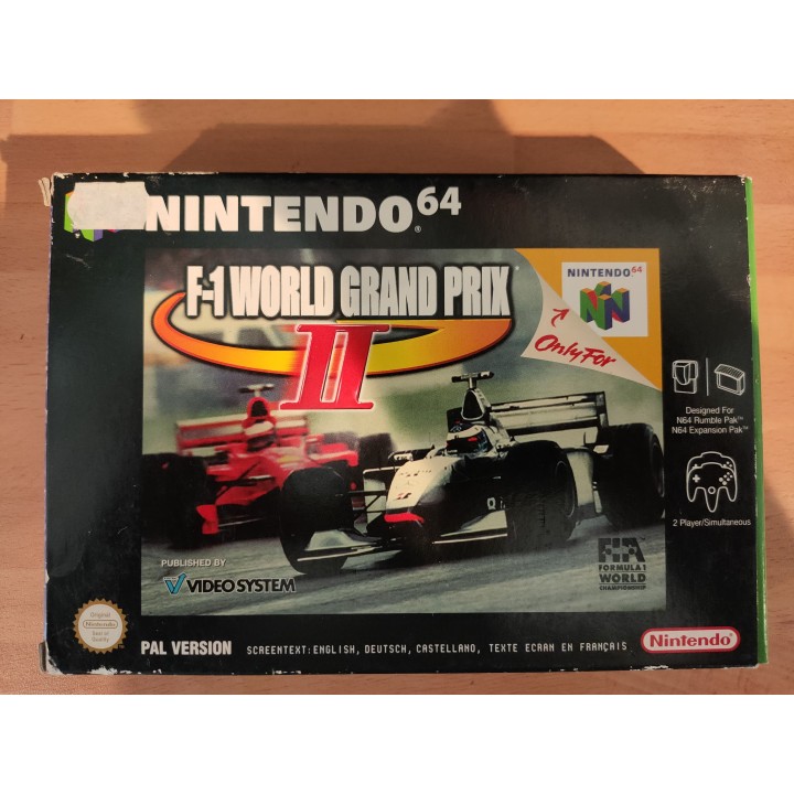 Jeux Nintendo 64 : F-1 World Grand Prix 2 - Occasion | Ordiland