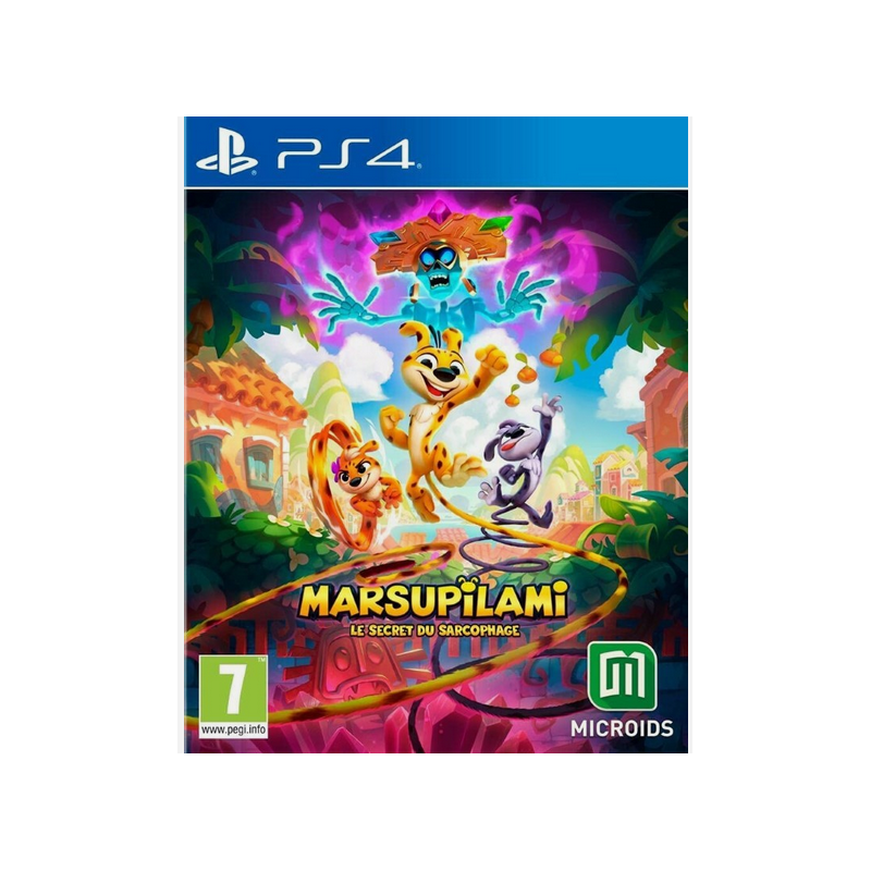 Jeux PS4 : Marsupilami Le secret du sarcophaghe édition tropicale - Occasion