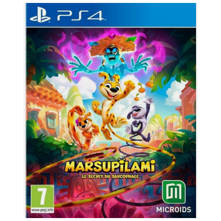 Jeux PS4 : Marsupilami Le secret du sarcophaghe édition tropicale - Occasion