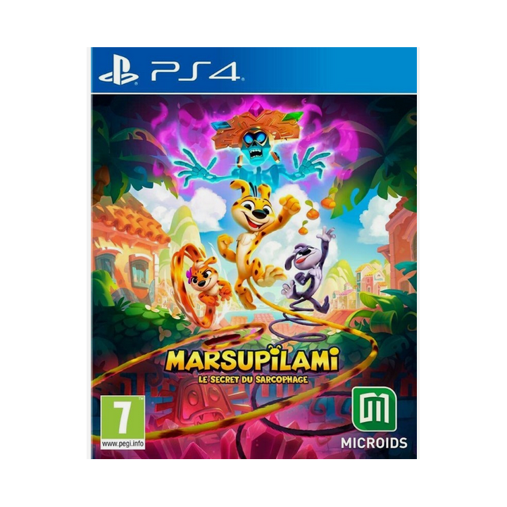 Jeux PS4 : Marsupilami Le secret du sarcophaghe | Ordiland