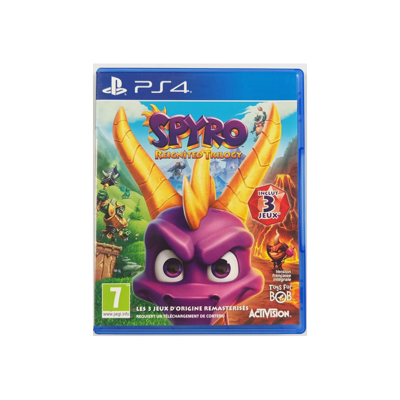 Jeux PS4 : Spyro reignited trilogy  - Occasion