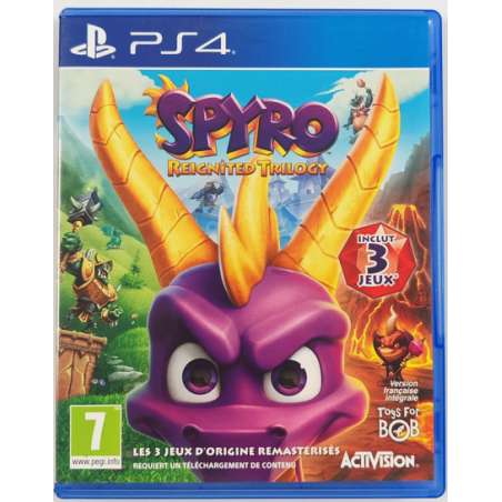Jeux PS4 : Spyro reignited trilogy  - Occasion