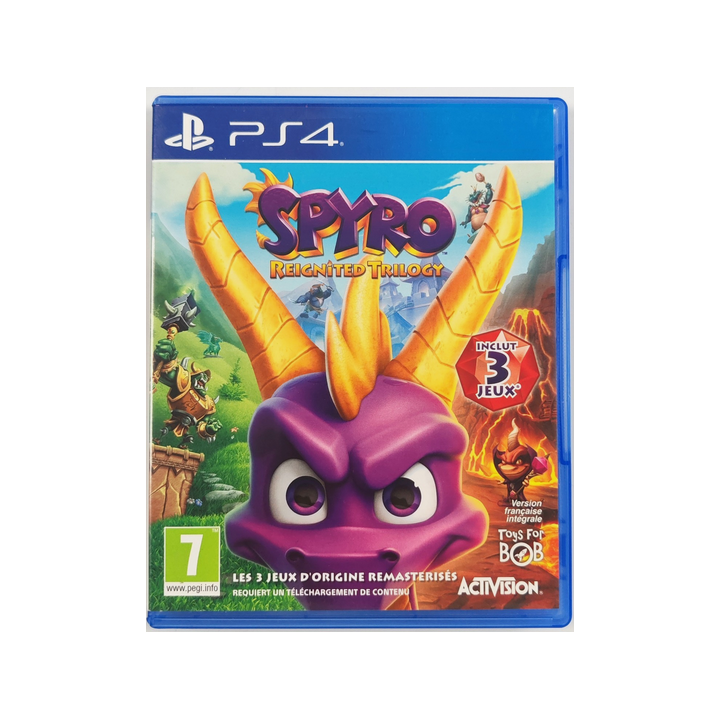 Jeux PS4 : Spyro reignited trilogy - Occasion | Ordiland
