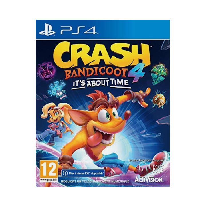 Jeux PS4 : Crash Bandicot 4 It's about time - Occasion | Ordiland