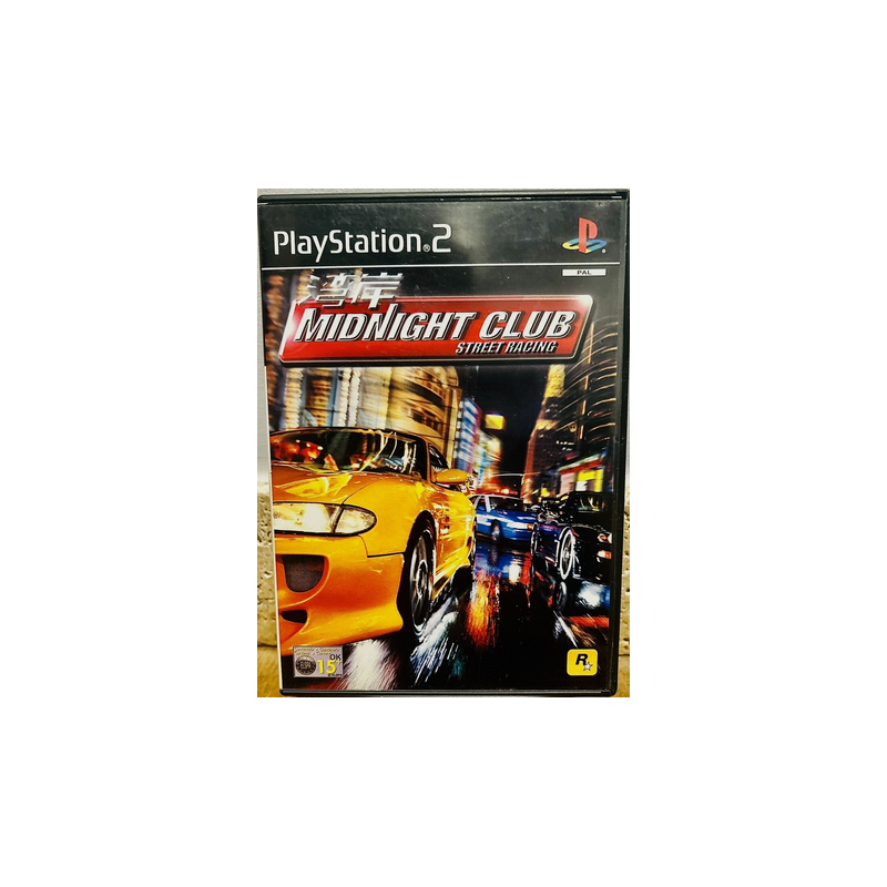 Jeux PS2 - MIDNIGHT CLUB 1 STREET RACING