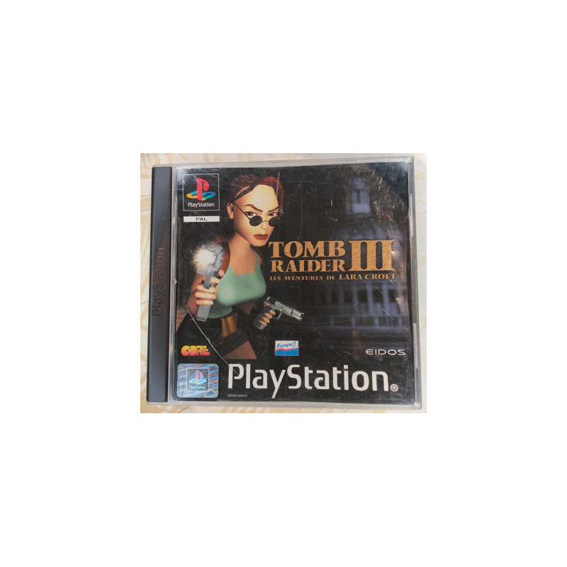 Jeux PS1 : Tomb Raider 3   - Occasion