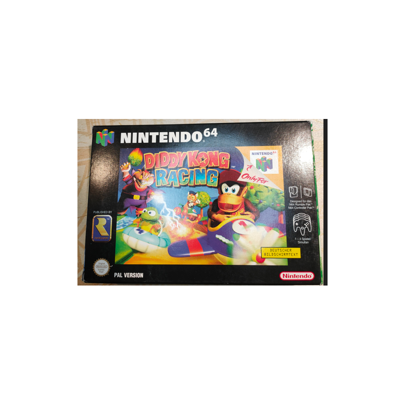 Jeux Nintendo 64 : Diddy Kong Racing - Occasion