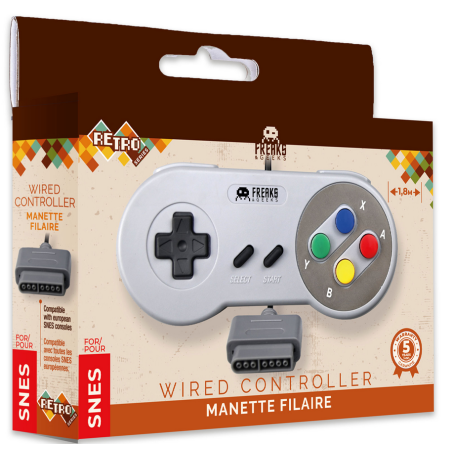 Manette Super Nintendo SNES (couleurs Europe)