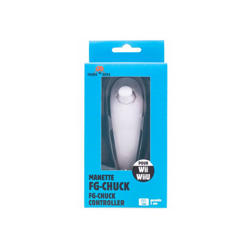 Manette type nunchuk blanche