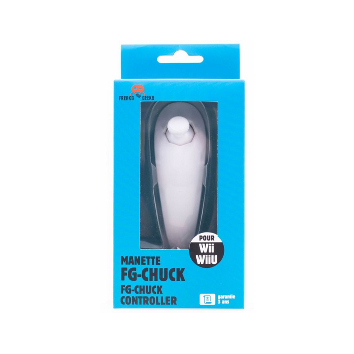 Manette type nunchuk blanche | Ordiland