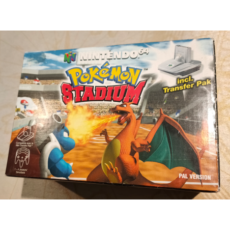 Jeux Nintendo 64 : Pokémon stadium Complet - Occasion