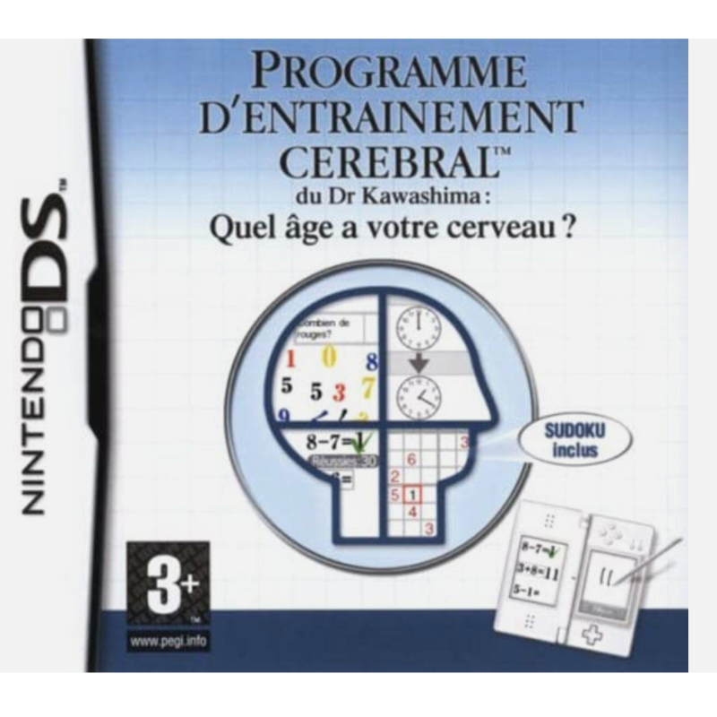 Jeux DS : Programme d´entrainement cérébral du DR Kawashima - Occasion
