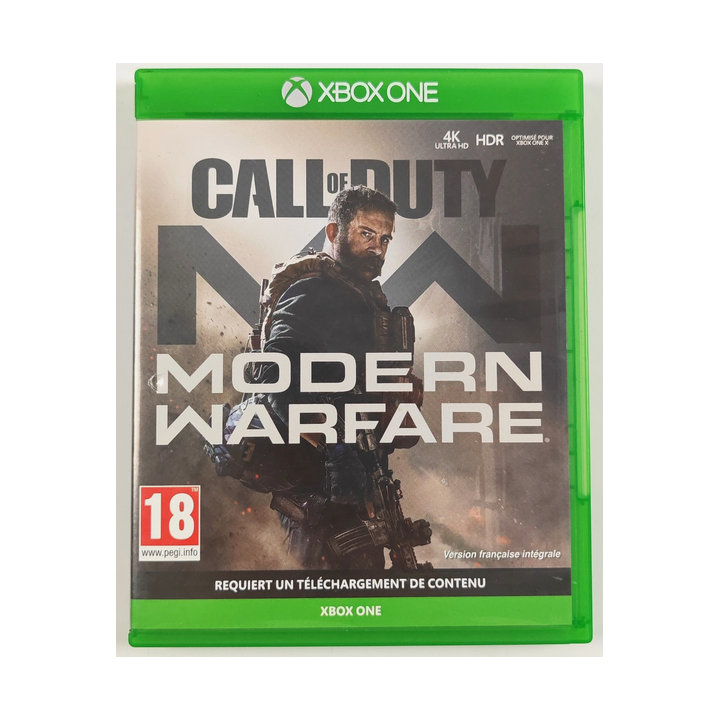 Jeux Xbox One : Call of Duty Modern Warfare - Occasion | Ordiland