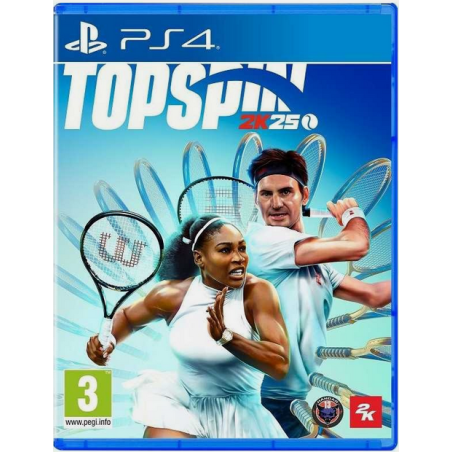 Jeux PS4 : Top Spin 2K25 - Occasion