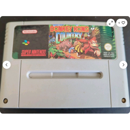Jeux Super-Nintendo : Donkey Kong Country ( Loose) - Occasion