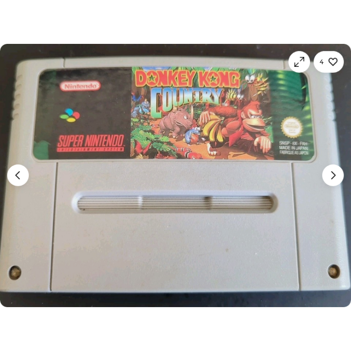 Jeux Super-Nintendo : Donkey Kong Country ( Loose) | Ordiland