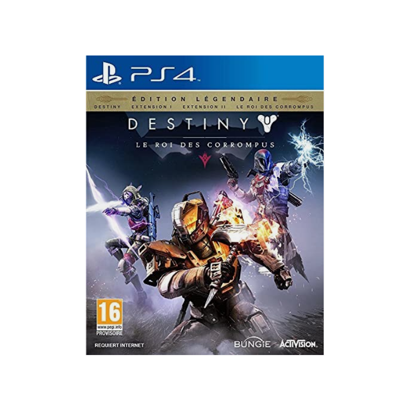 Jeux PS4 : Destiny - Le Roi des Corrompus - Occasion