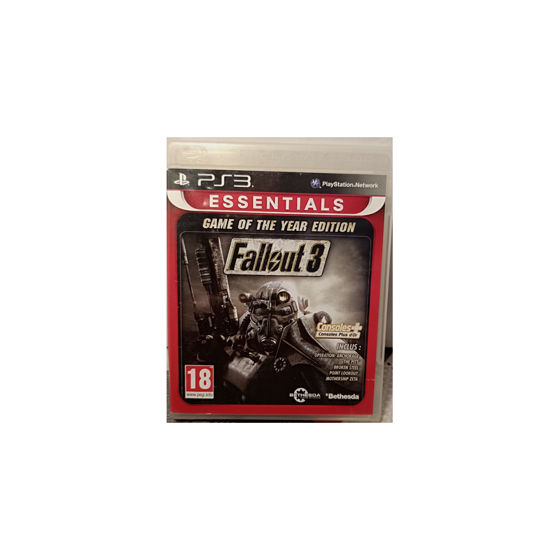 Jeux PS3 : Fallout 3 essentials - Occasion