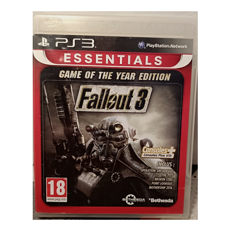 Jeux PS3 : Fallout 3 essentials - Occasion