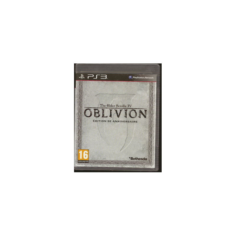 Jeux PS3 : The Elder Scrolls IV Oblivion - Occasion